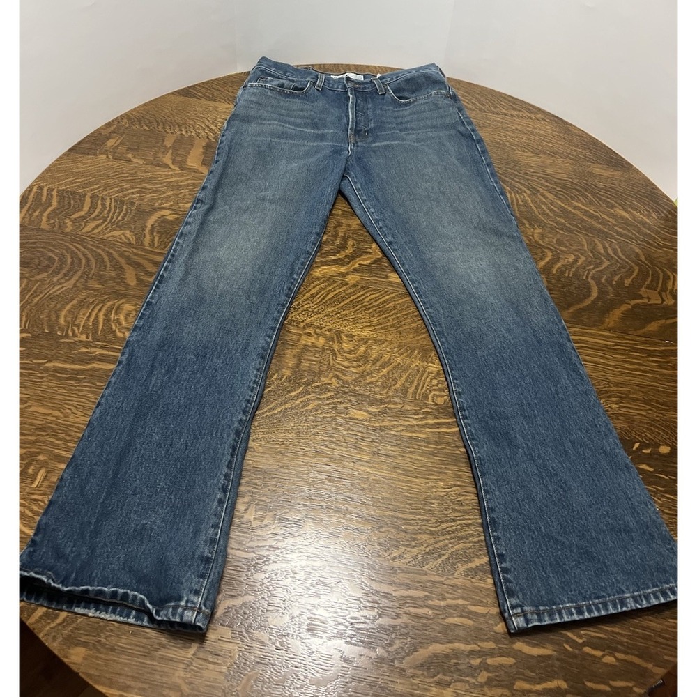 Abercrombie‎ & Fitch Vintage Y2K USA Mid Rise Bootcut Button Fly Jeans Sz 10